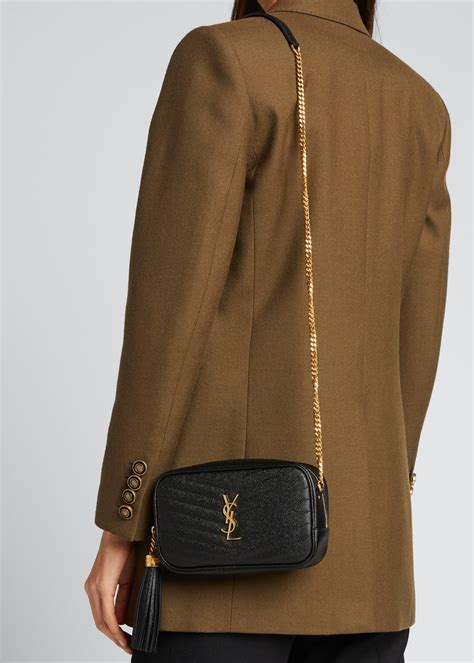 saint laurent loulou ysl mini quilted crossbody bag|saint laurent small loulou black.